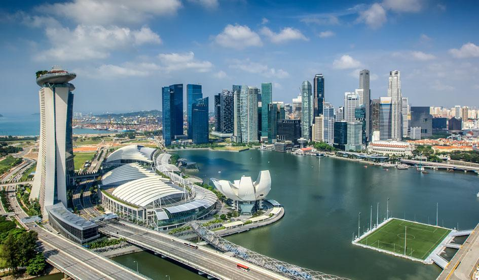 Marina Bay Singapore skyline