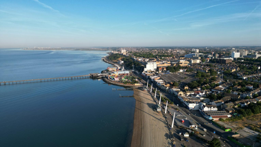 Southend cityscape UK