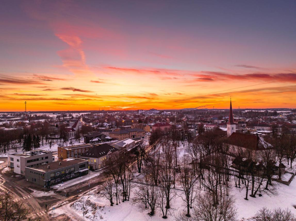 Historic streets and landmarks in Johvi