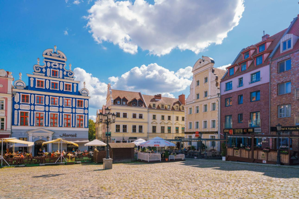 Oradea cityscape Romania