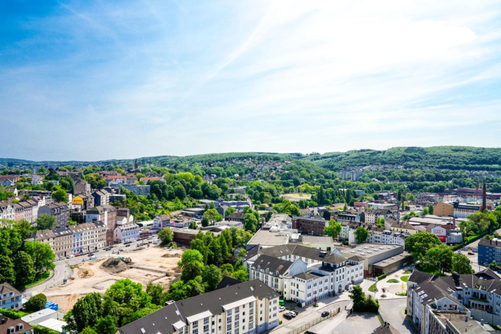 Wuppertal city Germany landscape