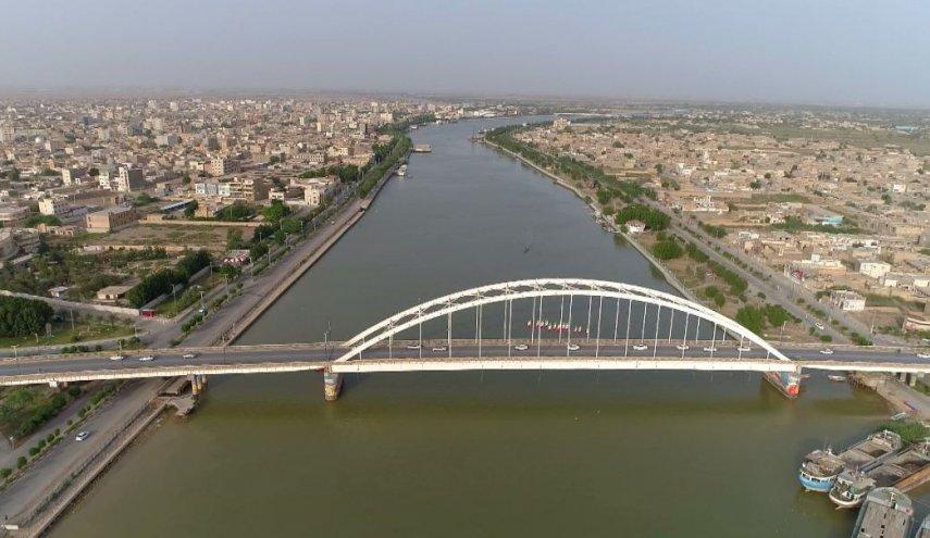 Shatt al-Arab waterway Khorramshahr