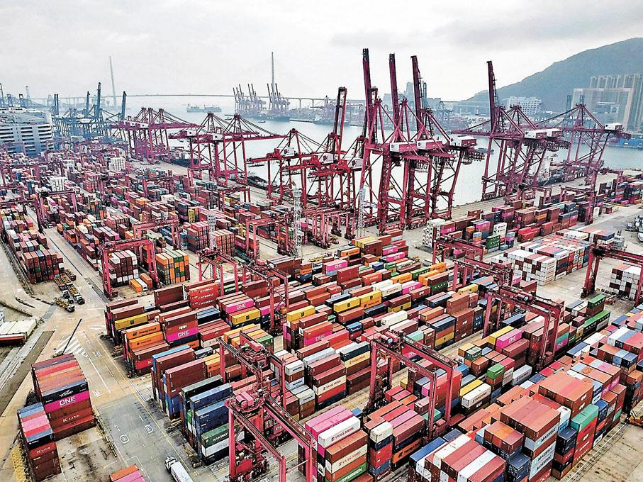 Kwai Chung Container Terminal Hong Kong