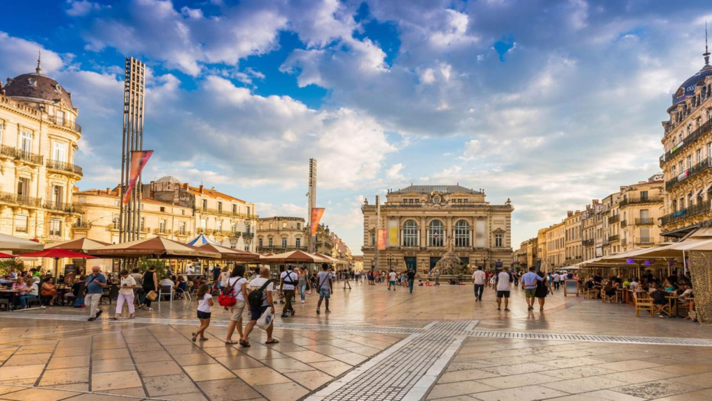 Place de la Comédie Montpellier France