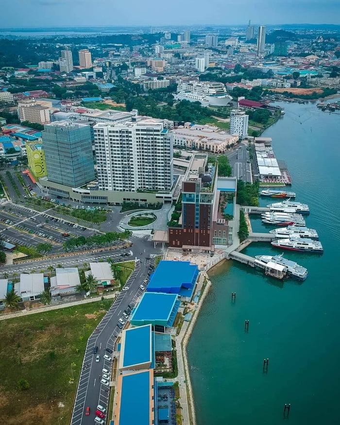 Batam waterfront Indonesia