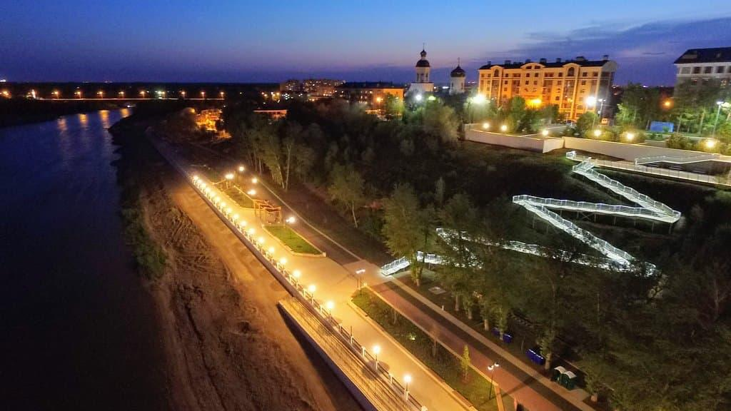 Night view in Spain
