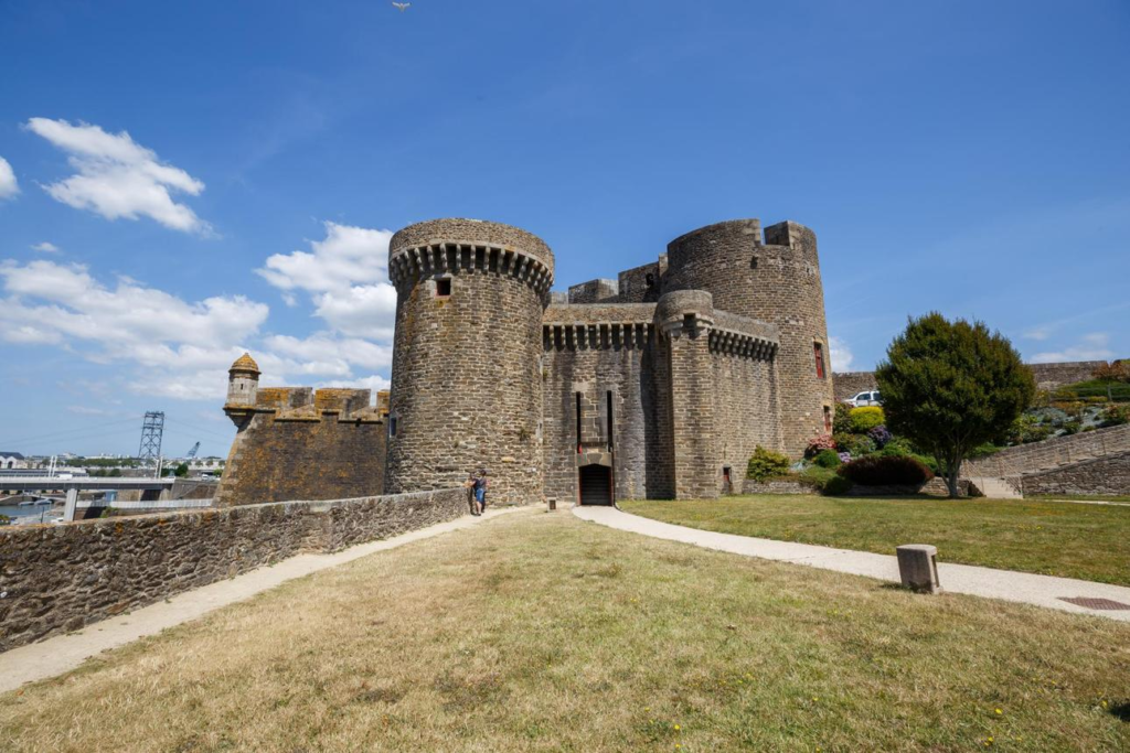 Brest Castle in Brittany France.