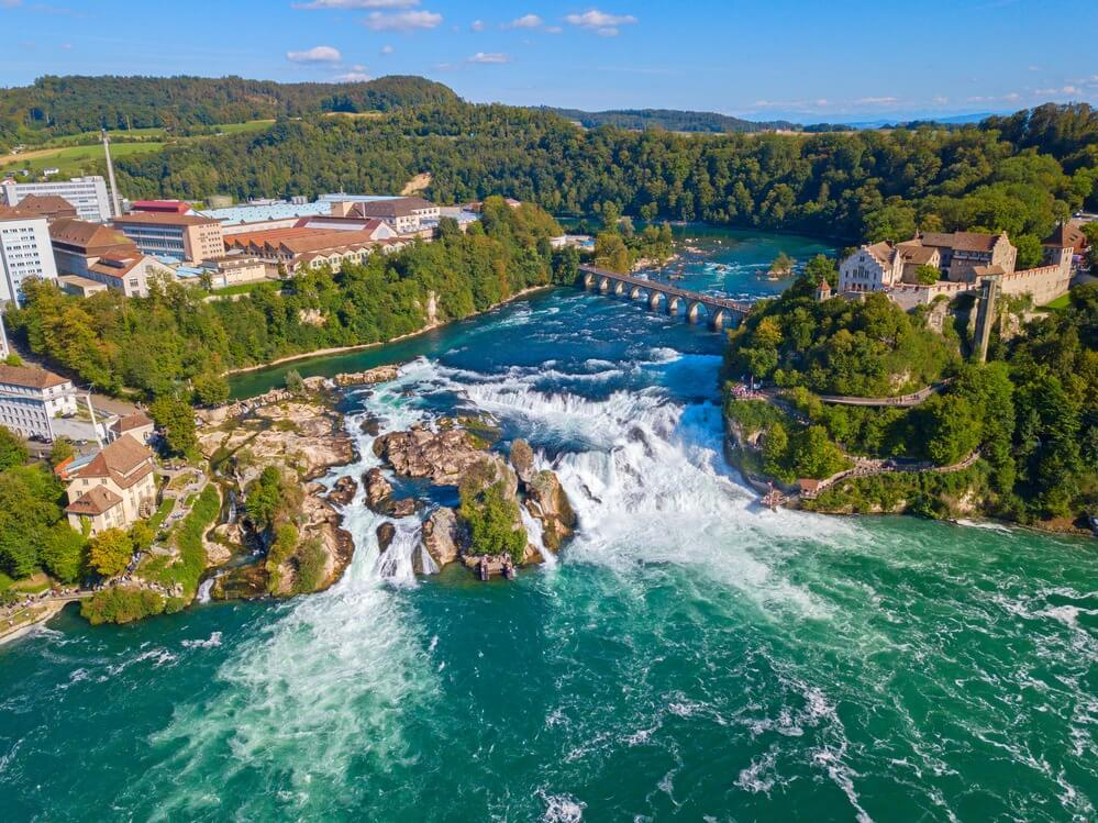 Rhine Falls Schaffhausen Switzerland