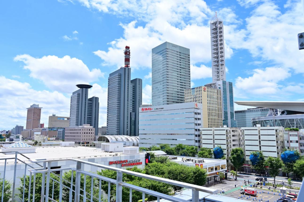 Saitama cityscape Japan