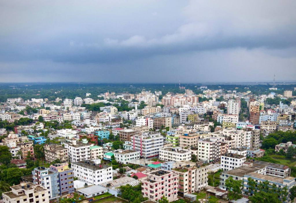 Sylhet cityscape Bangladesh