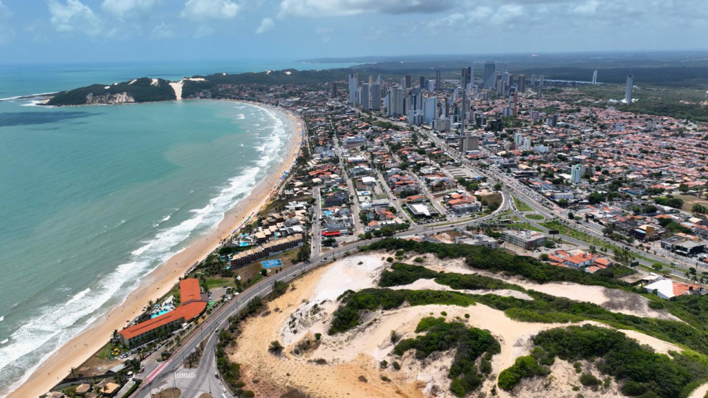 Natal Rio Grande do Norte skyline coastline Brazil
