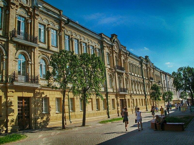 Mogilev Belarus historic streets architecture