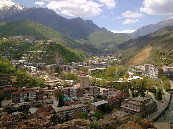 Kapan Armenia mountain city landscape