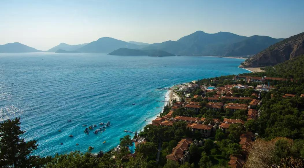Turkish coastal view Mediterranean