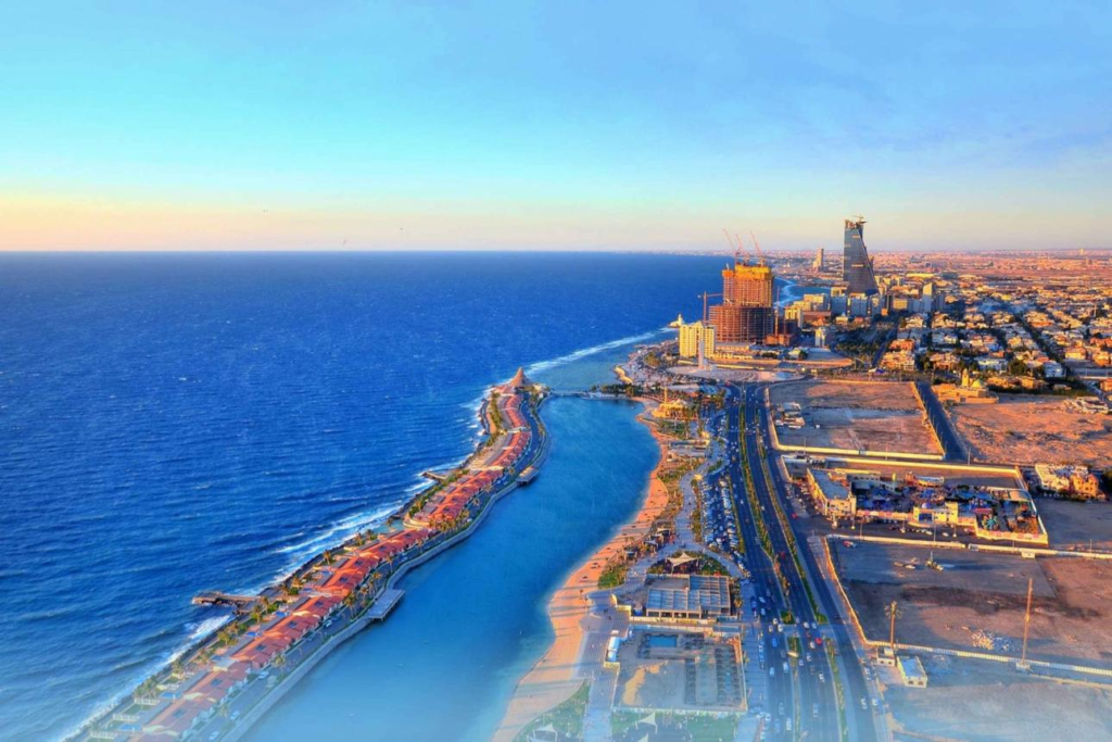 Jeddah coastline Saudi Arabia