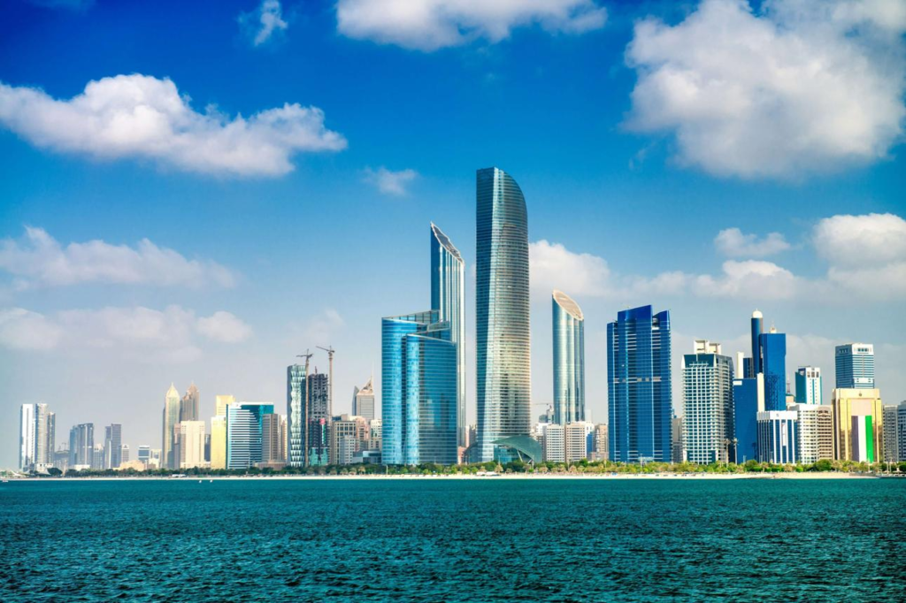 Abu Dhabi skyline UAE